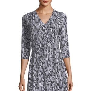 MK faux wrap dress